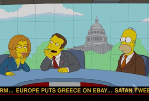 Simpsons Greece