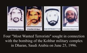 -UNDATED FILE PHOTOS - showing four men listed as "most wanted terrorists" and released by [Presiden..