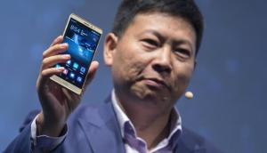 Huawei CEO Yu presents the new Mate S ahead the of the IFA Electronics show in Berlin